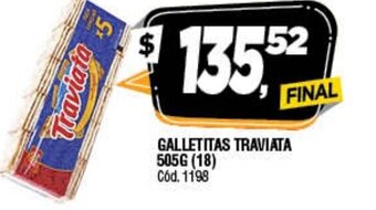 Supermercados Yaguar Galletitas Traviata 505g oferta