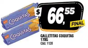 Supermercados Yaguar Coquitas Galletitas 170g oferta