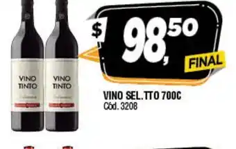 Supermercados Yaguar Vino Sel TTO 700c oferta