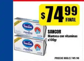 Supermayorista Vital Sancor Mantesa Con Vitaminas X100gr oferta