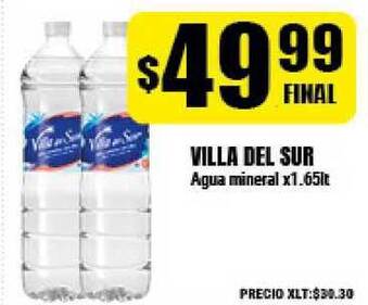 Supermayorista Vital Villa Del Sur Agua Mineral X1.65lt oferta