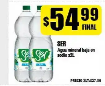 Supermayorista Vital Ser Agua Mineral Baja Em Sodio X2l oferta
