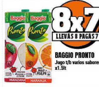 Supermayorista Vital Baggio Pronto Jugo T-b Varios Sabores X1.5lt oferta