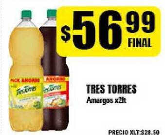 Supermayorista Vital Tres Torres Amargos X2lt oferta