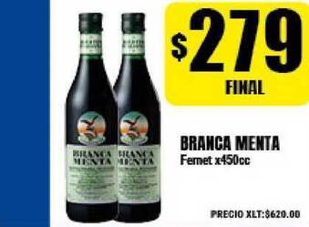 Supermayorista Vital Branca Menta Fernet X450cc oferta