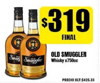 Old Smuggler Whisky X750cc