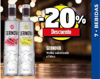 Supermayorista Vital Sernova Vodka Saborizado X700cc oferta
