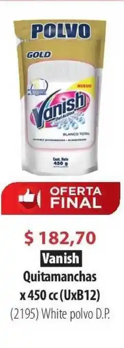 Parodi Vanish Quitamanchas x450cc oferta