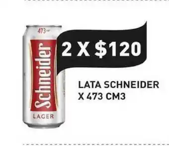 Supermercados Zeta Lata Schneider473 cm3 oferta