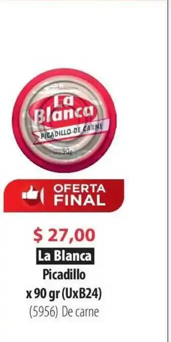 Parodi La Blanca Picadillo x 90gr oferta