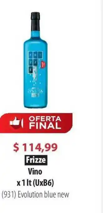 Parodi Frizze Vino x 1lt oferta