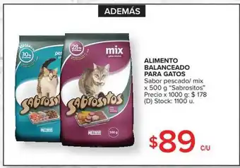 Carrefour Market Alimento Balanceado Para Gatos Sabor Pescado-mix x 500gr oferta