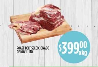 Supermercados Toledo Roast Beef Seleccionado De Novillito oferta