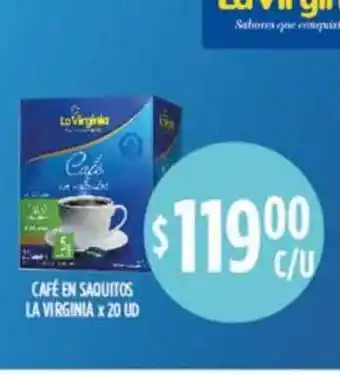 Supermercados Toledo Café En Saquitos La Virginia oferta
