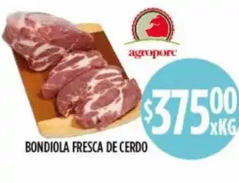 Supermercados Toledo Bondiola Fresca De Cerdo oferta