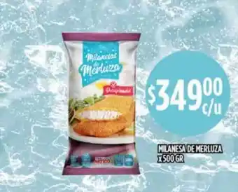 Supermercados Toledo Milanesa De Merluza x 500gr oferta