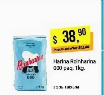 Supermercados Damesco Harina Reinharina 000 Paq. 1kg oferta