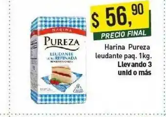 Supermercados Damesco Harina Pureza Leudante Paq. 1kg oferta