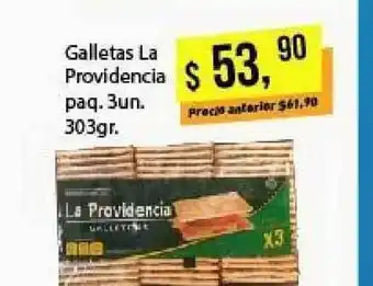Supermercados Damesco Galletas La Providencia Paq. 303gr oferta