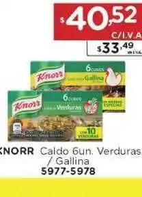 Hipermay Knorr Caldo 6un. Verduras/Gallina oferta