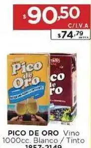 Hipermay Pico De Oro Vino 1000cc. Blanco / Tinto oferta