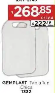 Gemplast Tabla 1un