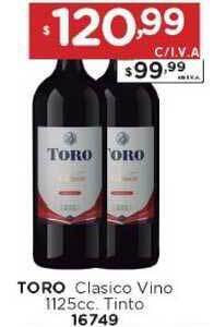 Hipermay Toro Clasico Vino 1125cc Tinto oferta