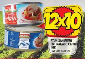 Supermercados Yaguar San Remo Atun Ent. Nat/Ace x 170g oferta