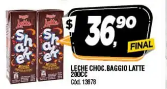 Supermercados Yaguar Leche Choc. Baggio Latte 200cc oferta