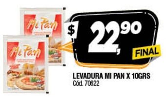 Supermercados Yaguar Levadura Mi Pan x 10grs oferta