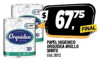 Supermercados Yaguar Orquidea Papel Higienico 4Rollo 30mts oferta