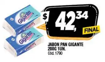 Supermercados Yaguar Jabon Pan Gigante 200g 1 Un oferta