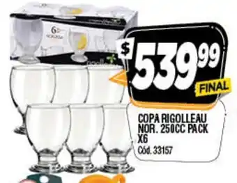 Supermercados Yaguar Copa Rigolleau Nor. 250cc Pack x 5 oferta