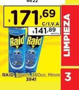 Hipermay Raid Insect. 360cc Mmm oferta