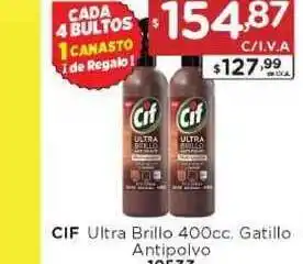 Hipermay Cif Ultra Brillo 400cc Gatillo Antipolvo oferta
