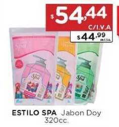 Hipermay Estilo Spa Jabon Doy 320cc oferta