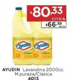 Hipermay Ayudin Lavandina 2000cc M.Pureza/Clasica oferta