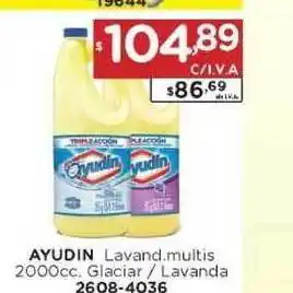 Hipermay Ayudin Lavand. Multis 2000cc Glaciar/Lavanda oferta