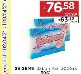 Hipermay Seiseme Jabon Pan 300grs oferta