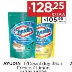Hipermay Ayudin T-desinf. Doy 35un Fresco/Limon oferta