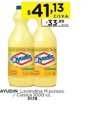 Hipermay Ayudin Lavandina M. Pureza - Clasica 1000cc oferta