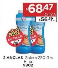 Hipermay 2 Anclas Salero 250grs Fina oferta