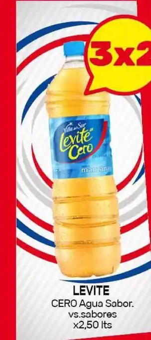 Nini Mayorista Levite Cero Agua Sabor Vs Sabores x 2,25lts oferta