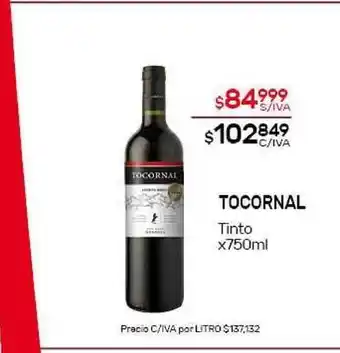 Nini Mayorista Tocornal Tinto 750ml oferta
