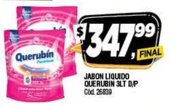 Supermercados Yaguar Jabon Liquido Querubin 3Lt D/P oferta