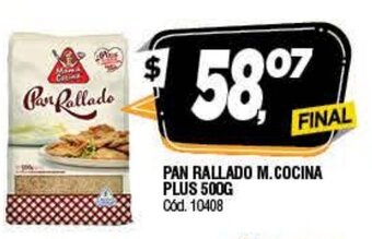 Supermercados Yaguar Pan Rallado M. Cocina Plus 500g oferta
