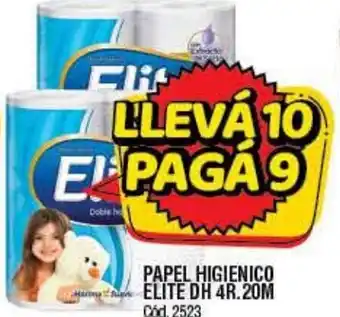 Supermercados Yaguar Papel Higiènico Elite DH 4R. 20M oferta