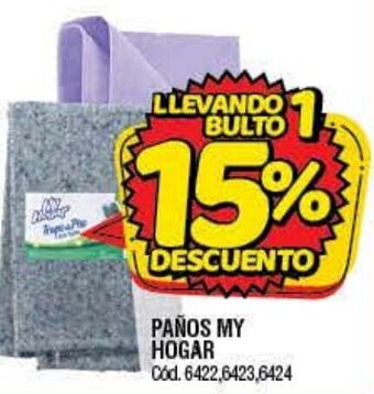 Supermercados Yaguar Paños My Hogar oferta