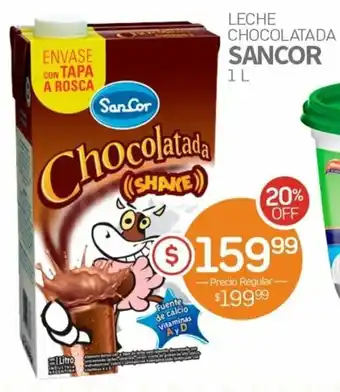 Alvear Sancor Leche Chocolatada 1l oferta