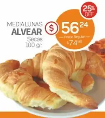 Alvear Alvear Medialunas Secas 100gr oferta